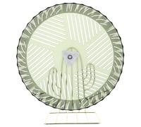 VALICLUD Hamster Running Wheels 12 Inch Stable Dual-Bearing Silent Wheel with Stand for Small Pets Like Gerbils Rats Hedgehogs