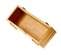 VALICLUD Hand Polished Rustic Antique Wooden Bar Tool Storage Box with Multifunctional Design, Safe Vintage Wood Vintage Storage Box for Bars and Cold Drink Places