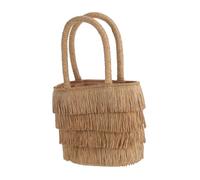 VALICLUD Handcrafted Tote Bag for Beach and Leisure Adventures Vintage Style Woven Purse for Spring and Summer Outings Lightweight and Elegant Design