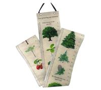 VALICLUD Hanging Growth Chart for Boys and Girls Wall Decor Height Ruler Easy to Measure Plant Design Growth Chart