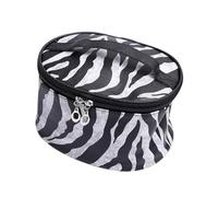 VALICLUD Hanging Toiletry Travel Bag Leopard Print Pu Handbag Zipper Storage Portable Travel Organizer for Makeup Toiletry