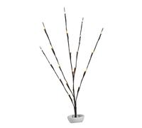 VALICLUD Head LED Branch Lights Warm Decorative Tree Lamp for Home Interior Battery Operated Plastic Twigs Light for Wedding Living Bar Ambiance