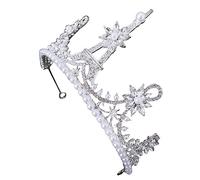 VALICLUD Headwear Tiara Crown for Women Decorative Headdress for Bride Headband