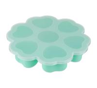 VALICLUD Heart Shaped Silicone Ice Cube Tray Non-Stick Dessert Mold for Baking and Freezing Practical Multi-Purpose Biscuit and Candy Mold Easy to Clean and Store Green