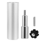 VALICLUD Heat Hardened Bike Star Nut Setter Tool Steel Aluminum Alloy Headset Installer for Mountain Road Hybrid Forks Easy Installation No Slip