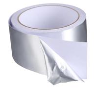VALICLUD Heat-resistant Aluminum Foil Tape Self-adhesive Insulation Tape for Exhaust Repair Vent Sealing and Radiator Reflective Wrap Home Office Factory Use