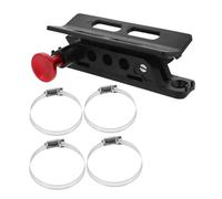 VALICLUD Heavy Duty Fire Extinguisher Holder Mount Bracket Quick Release Roll Cage Mount for Atv Utv Vehicles High-temperature Resistant Plastic with Secure Stability and Space-saving
