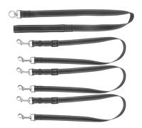 VALICLUD Heavy-duty Reflective Three-way Dog Leash with Anti-slip Grip and Strong Handle Comfortable Nylon Dog Lead for Safe Walking and Training Large