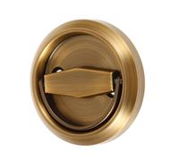 VALICLUD Hidden Fire Hydrant Box Pull Handle Folding Recessed Replacement for Fire Hose Cabinets Elegant Yellow Finish Easy Installation Enhances Safety and Accessibility for Emergency Use