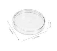 VALICLUD High Borosilicate Glass Petri Dish Thickened Culture Dish for Laboratory Science Microbiology Agar and Mushroom Studies Heat Resistant Microorganism Container for Lab Experiments
