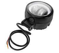 VALICLUD High Brightness Round LED Vehicle Headlight Fog Light for Trucks Energy-saving Work Light with Easy Installation for Off-road and Night Use Stylish Blue Design