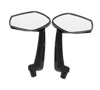 VALICLUD High Clarity Motorcycle Rear View Mirrors for Handlebars Moped Mirrors with Wide Field of View and Blind Spot Reduction Stylish Sporty Design for Motorbike Scooter Atv Dirt Bike