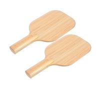 VALICLUD High Sensitivity Table Tennis Paddle for Blind Athletes with Sound Feedback System Ergonomic Slip Handle Durable Wooden Construction for Blind Sports Training and Competitions