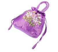 VALICLUD Hobo Bag for Women Drawstring Tote Chinese Handbags Drawstring Purse Handle Multi-Purpose Bag