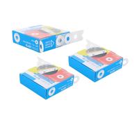 VALICLUD Hole Punch Reinforcement Stickers Self-Adhesive Round Circles 750pcs White Ultrathin PVC Material with Strong Adhesion for Paper Products and Magazines for School and Office Use