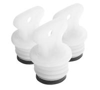 VALICLUD Hot Water Bottle Cap Stopper 3pcs Leakproof Rubber Seals Suitable for Portable Water Heating Pads