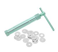 VALICLUD Incense Extruder with Precision Extrusion Design Stainless Steel and Ergonomic Handle for Handmade Incense Stick Making, Sturdy Green Tool for Crafting and Home Fragrance
