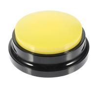 VALICLUD Interactive Dog Training Button for Pet Mental Stimulation and Focus Engagement, Plastic Household Talking Buzzer 2 X Aaa Batteries, for Dog Communication and Behavioural Training