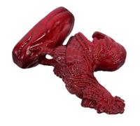 VALICLUD Intricately Carved Red Rosewood Rooster Figurine Wooden Animal Ornament for Desktop Garden Tea Table Home Decor Accessories