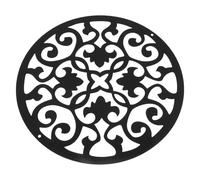 VALICLUD Iron Mandala Flower Wall Ornament Indoor Decorative Hanging Art for Home Living Bedroom Office Garden Simple Plain Color Design with Sturdy Craftsmanship and Elegant Visual Appeal
