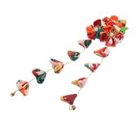 VALICLUD Japanese Style Flower Hair Clip with Long Tassels Comfortable Hair Accessory for Women for Weddings Ceremonies and Daily Wear