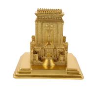 VALICLUD Jerusalem Holy Temple Resin Figurine Small Sturdy Religious Craft Ornament for Tabletop Church Decoration and Home Office Display