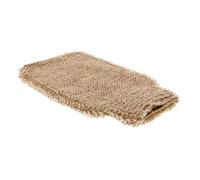 VALICLUD Jute Exfoliating Gloves Bath Mitts for Men and Women Soft Scrubber for Shower and Body Massage Gentle Dead Skin Remover Multipurpose Facial Clean Mitts and Back Scrubber