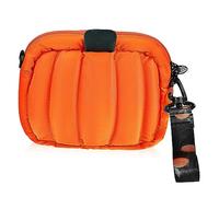 VALICLUD Kawaii Pumpkin Shoulder Bag Oxford Cloth Crossbody Handbag for Women Multi Purpose Festival Accessory Durable Fashionable Design