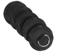 VALICLUD Kayak D Rings 5Pcs Stainless Steel for Inflatable Boat Paddle Board Buckles Rope Connection Suitable for Fishing Canoeing Sailing