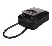 VALICLUD Key Lock Box 4-Digit Combination Lock Zinc Alloy Steel Black Key Holder 10,000 Combination Possibilities Real Management Nursing Sites