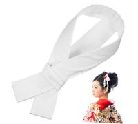VALICLUD Kimono Collar Core Erishin Lining for Japanese and Chinese Style Kimonos White