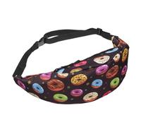 VALICLUD Ladies Shoulder Bag Doughnut Design Chest Bag Waist Oxford Cloth Fashion Pouch