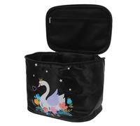 VALICLUD Large Capacity Foldable Handbag Travel Wash Bag for Cosmetics and Toiletries Portable Makeup Organizer with Smooth Two-Way Zippers Suitable for Women