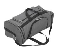 VALICLUD Large Capacity Oxford Cloth Travel Bag for Men Sports Gym Bag Single Shoulder Overnight Stylish Grey