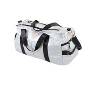 VALICLUD Large Capacity Yoga Tote Bag Dry Wet Separation for Sports Fitness Travel Silver