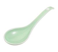 VALICLUD Large Ceramic Soup Spoon for Home and Hotel Use, Smooth Surface, Easy to Wash, Sturdy Ceramic Tableware Spoon, for Serving Soups and Condiments