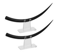 VALICLUD Large Eyelash Training Model 2pcs with Natural Look False Eyelashes b c Curl Demonstration and Beauty Salon Display