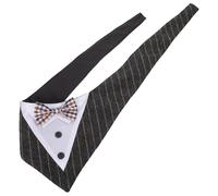 VALICLUD Large Gray Pet Neck Bandana for Dogs - Adjustable Washable Triangle Scarf Bib for Large Dogs and Puppies, Formal Drool Bib Neckerchief for Daily Use and Pet Accessories