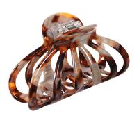 VALICLUD Large Leopard Print Hair Claw Clip for Thick Hair with Strong Hold for Women and Teen Everyday Styling