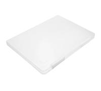 VALICLUD Large Nail Art Collecting Box with Dustproof Lid Press on Nails Organizer Case with Compartments and Salon Storage