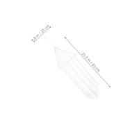 VALICLUD Large White Boho Dream Catcher Triangle Wall Hanging with Evil Eye Design Lightweight Macrame Ornament for Bedroom and Home Decor Easy to Hang and -ready