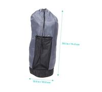 VALICLUD Laundry Backpack Large Nylon Laundry Storage Bag for Dirty Clothes Organizer Lightweight College Travel Bag with Spacious Capacity for Bedding Towels Quilts
