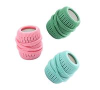 VALICLUD Laundry Balls Anti-Tangle Balls 3pcs for Washing Machine and Dryer Multi-Purpose TPE and Sponge to Prevent Clothes Wrapping and Increase Friction Random Color for Clothes and Pet Hair