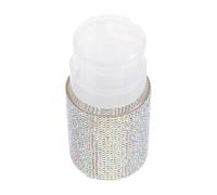 VALICLUD Leakproof Push Down Pump Dispenser Bottle for Makeup Remover Refillable Plastic Container with Precise Liquid Control Compact Travel Friendly Skincare Pump for Home Go Use