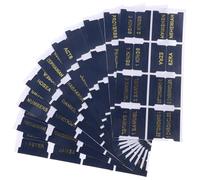 VALICLUD Leather Bible Tabs for Study Featuring PU Leather Sticker Index Markers for Bible Reading and Annotation in Dark Blue