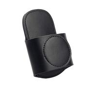 VALICLUD Leather Stethoscope Holder with Clip and Hook Loop Closure for Nurses Doctors Paramedics PU Leather Case Fits All Adult Pediatric Models Easy Access Waist Belt and Pocket