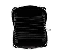 VALICLUD Leather Wallet with Multi Slots and Zipper Coin Purse, Genuine Pu Leather Change Purse for Men and Women, Portable Lightweight Card Holder Suitable for Travel and Daily Use