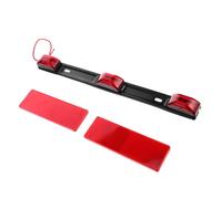 VALICLUD LED Bar Marker Light Bright Red Side Tail Stop Light for Trucks Trailers Rvs with Durable Cover and High Visibility for Night Driving