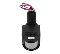 VALICLUD LED Infrared Motion Sensor Light Dc12v Pir Controller for 30w LED Lights, Black Wired Outdoor and Indoor Motion Sensor Switch with Wide Angle Detection