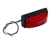 VALICLUD LED Trailer Marker Light for Camper and Truck Red Fire Truck Side Signal Lamp with Front and Rear Outline Waterproof Trailer Taillight for Rv